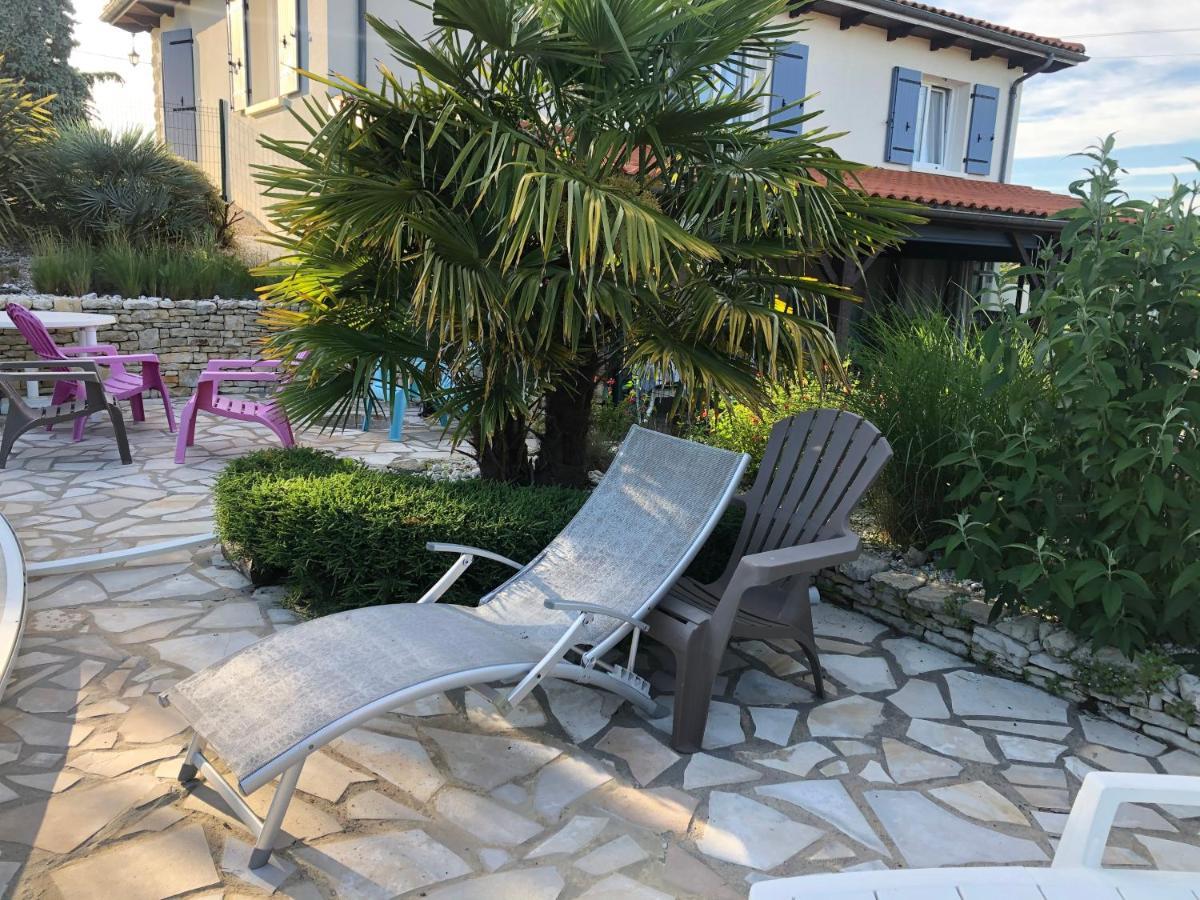 La Ligonne Bed and Breakfast Marillac Exteriör bild