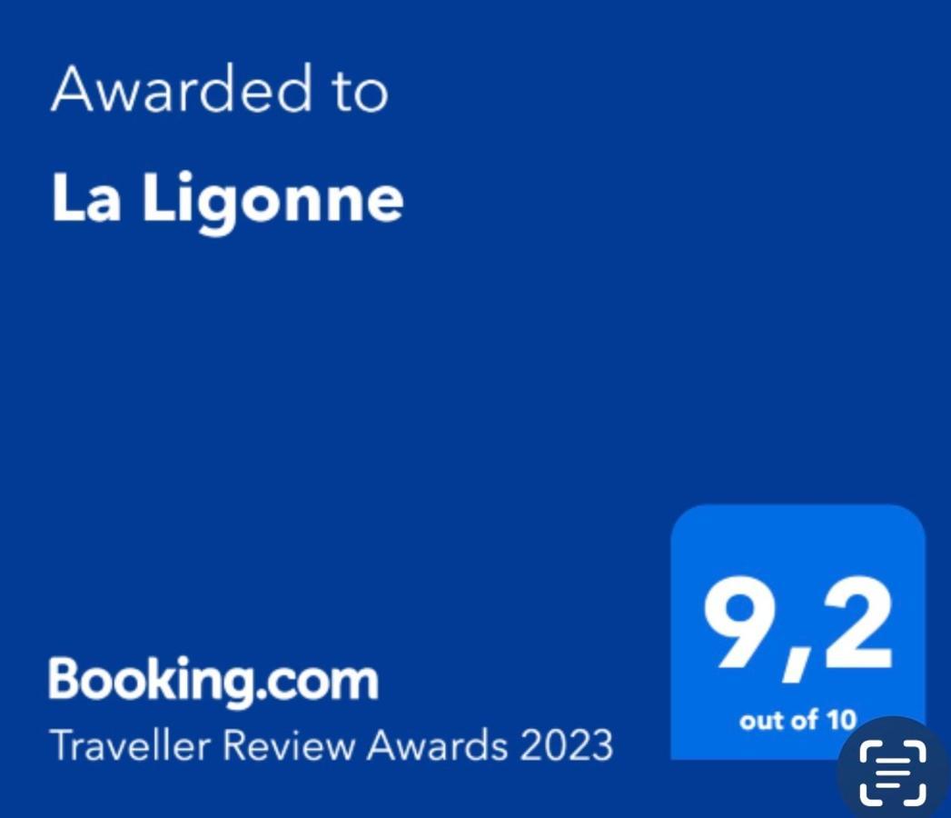 La Ligonne Bed and Breakfast Marillac Exteriör bild